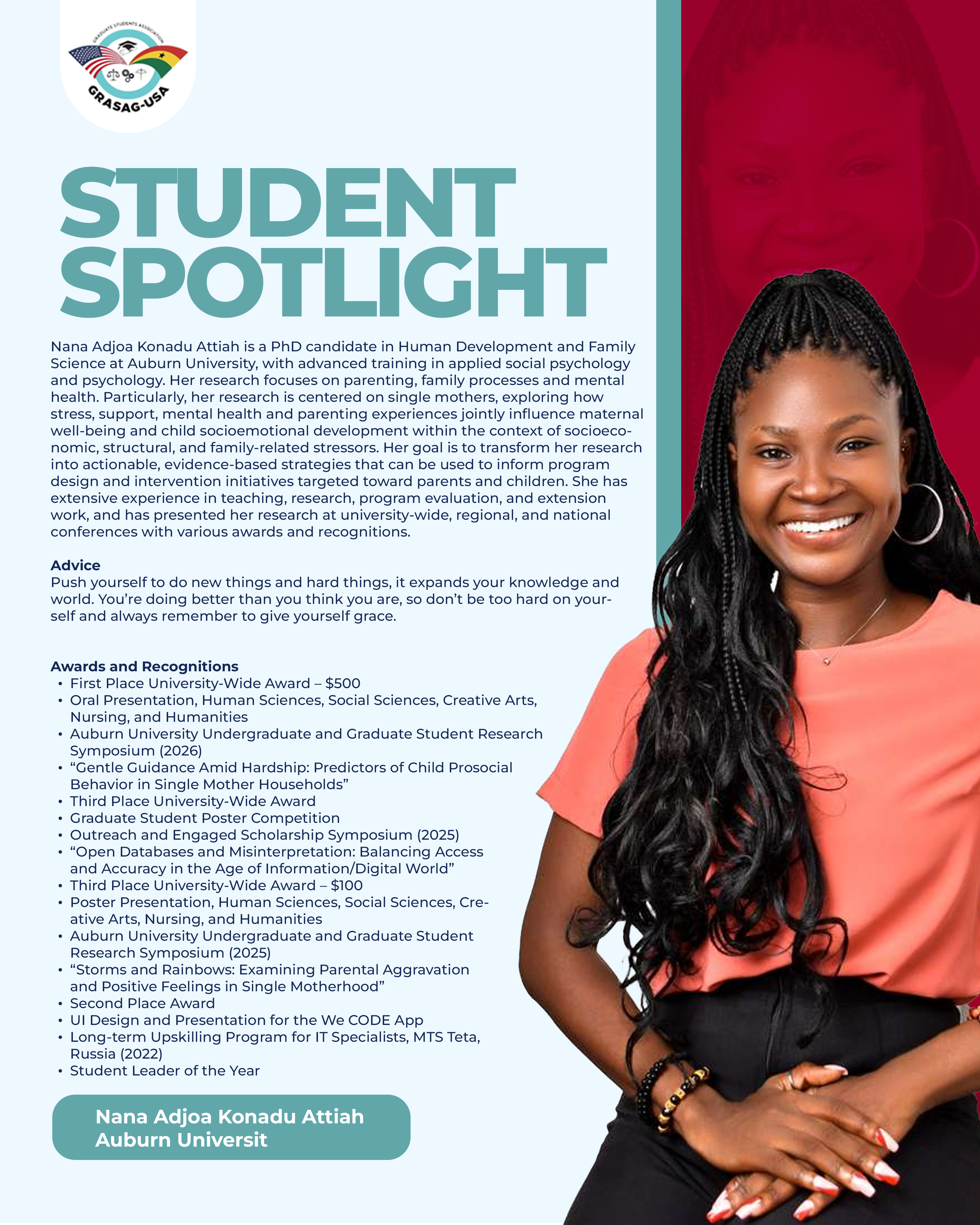 Student Spotlight: Nana Adjoa